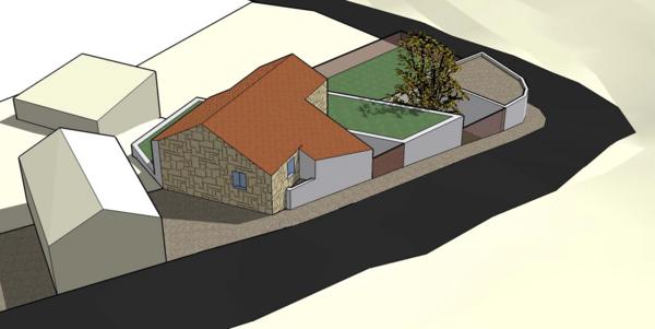 casa MyJ 3D vista camino 600 - DOM